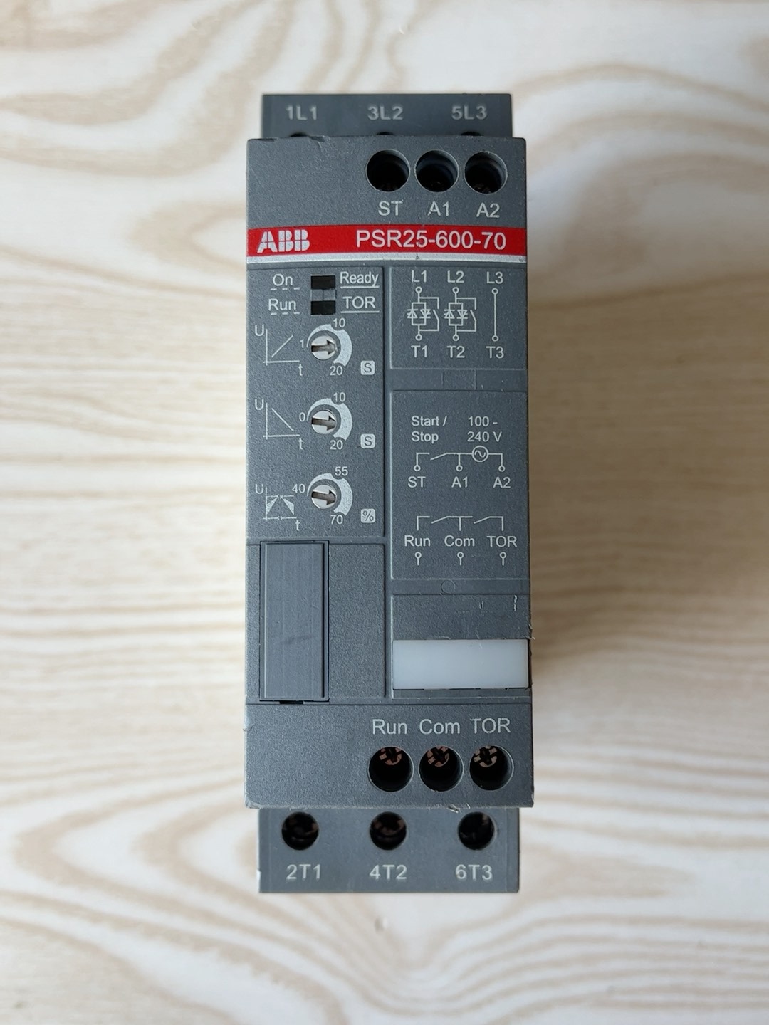 ABB PSR25-600-70软启动，二手拆机九成新，成色