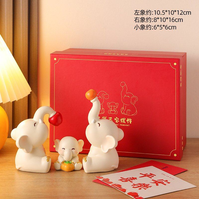 卡通喜庆家居结婚摆件象亲象爱树脂工艺新人结婚客厅桌面布置礼品,家居饰品,桌面摆件,淘宝优惠券,粉丝福利购,淘宝优惠卷