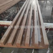 凹凸长城造型铝单板三角形波浪冲孔铝板异形铝幕墙粤艺佰