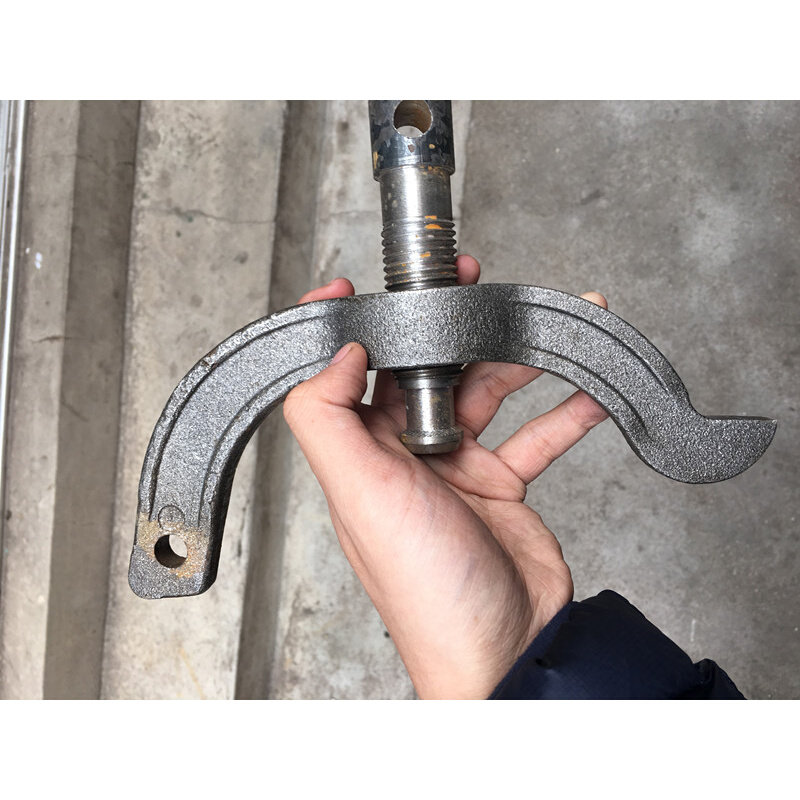 洛阳老式大炮火烧爆米花机配件 大梁/丝/盖 手摇弯弓 平口3斤5斤