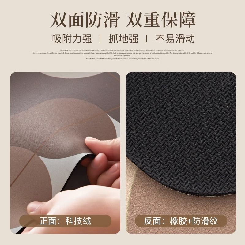 洗手台面圆形可擦洗硅藻泥沥水垫厨房免洗吸水隔热杯垫