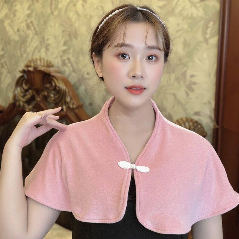 夏天薄款护肩颈披肩女夏季多功能保暖防寒空调房办公室披肩