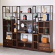 新中式 博古架实木多宝阁茶叶展示柜摆件隔断置物书架办公室陈列柜