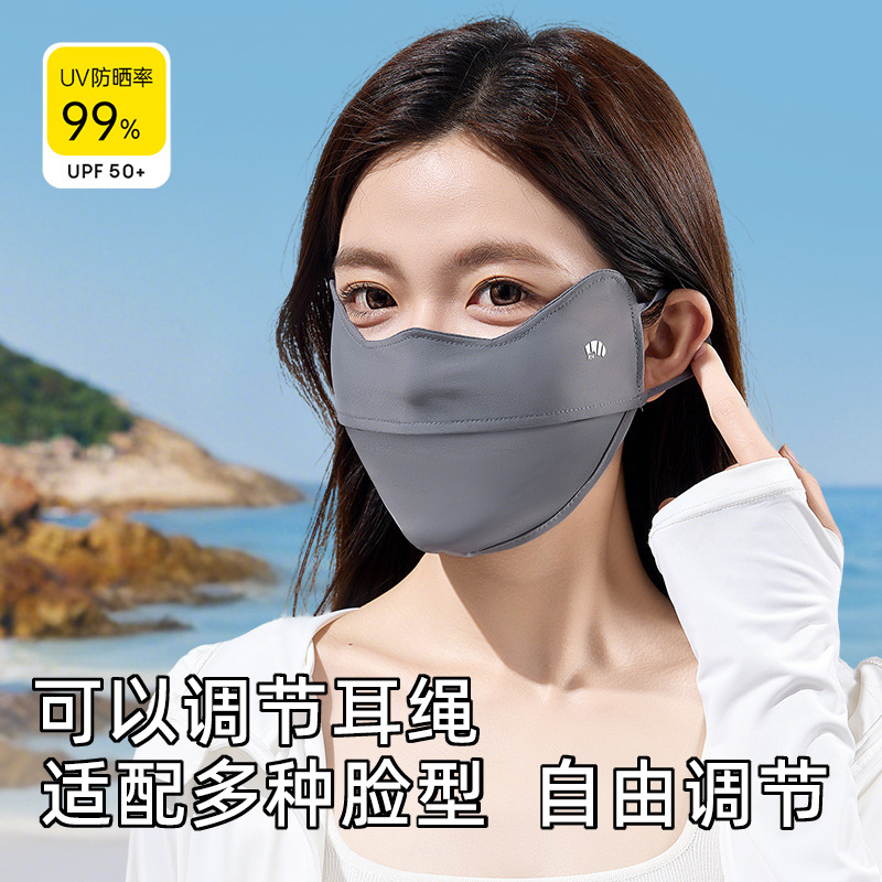 口罩防晒冰丝女防紫外线夏季薄款
