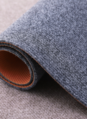 灰色地毯耐脏房间客厅卧室全铺商用办公室大面积满铺隔音整铺地垫