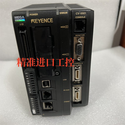 KEYENCE/基恩士CV-5501超高速视觉系统数字图像传感器/控制器全新