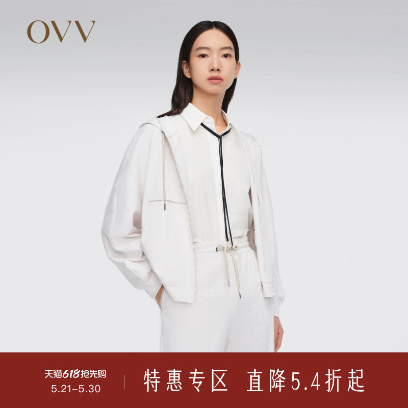 【高级运动系列】OVV春夏热卖女装舒适棉质休闲卫衣
