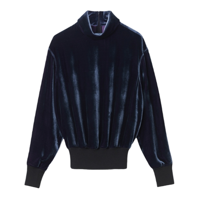 OVV休闲丝绒秋冬长袖上衣