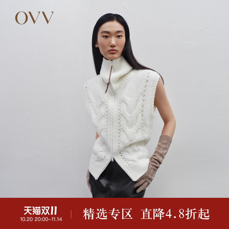 OVV秋冬新款女装粗针立