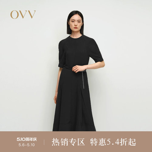 进口面料 易打理三醋酸 经典圆领