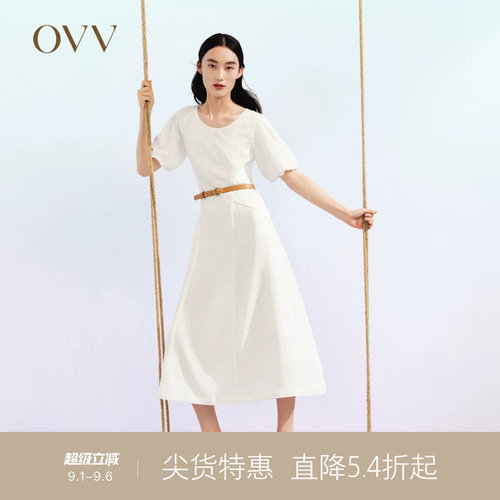 法式风格 灯笼袖设计 优雅飘逸