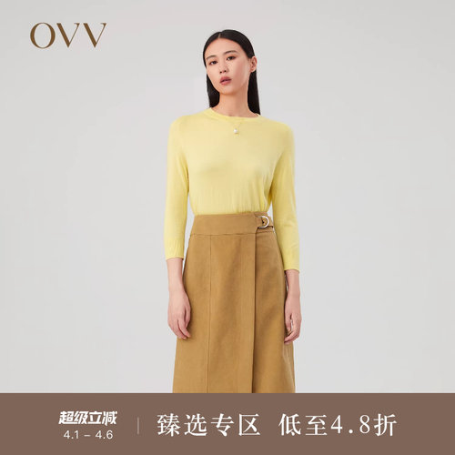 OVV秋冬新款女装丝羊绒