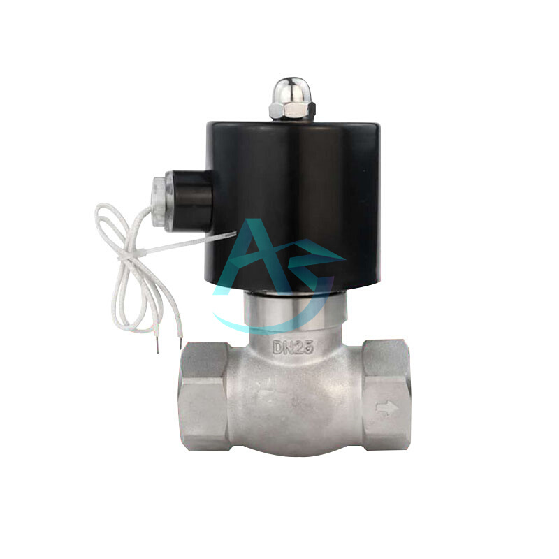 不锈钢耐高温蒸汽电磁阀控制电阀2L/US-15 20 25 32 6分1寸半22u.