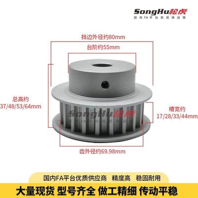 EBL01-S8M150-26-B-N-d14至31孔EBL21-S8M250-26-B-N-d14至31孔