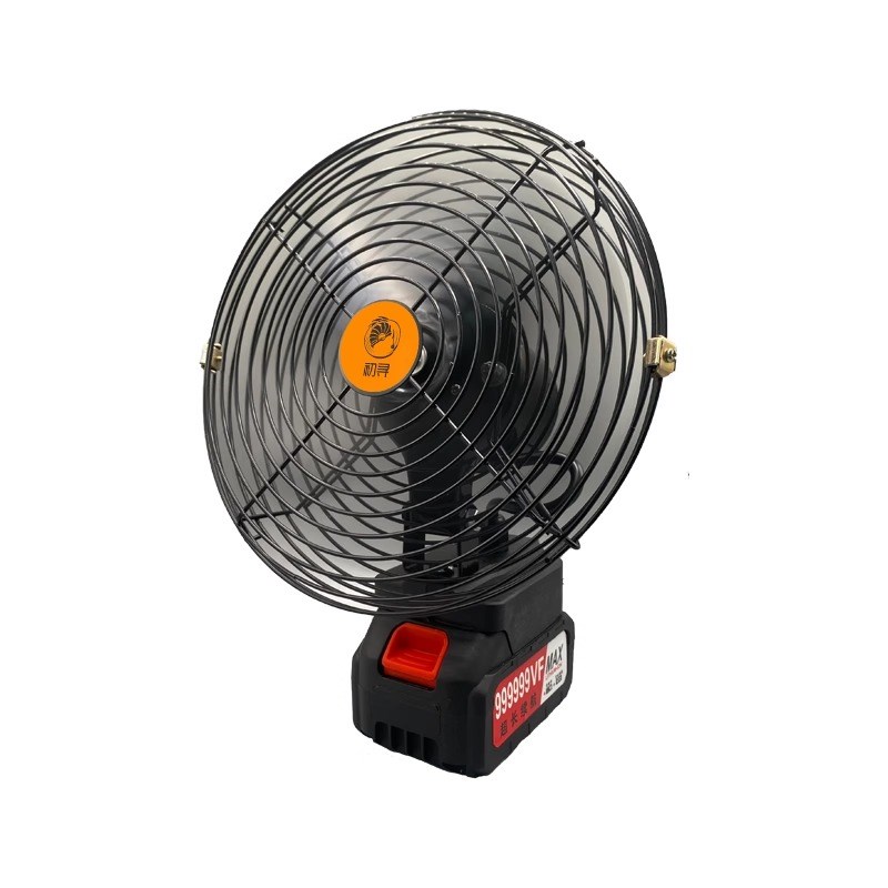 八寸户外无线锂电风扇家用大风力B宿舍工地移动可充电强力电风扇