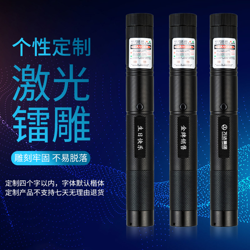 大功率激光灯手电红外线绿外双光源爆闪镭射灯售楼笔Y户外防身远