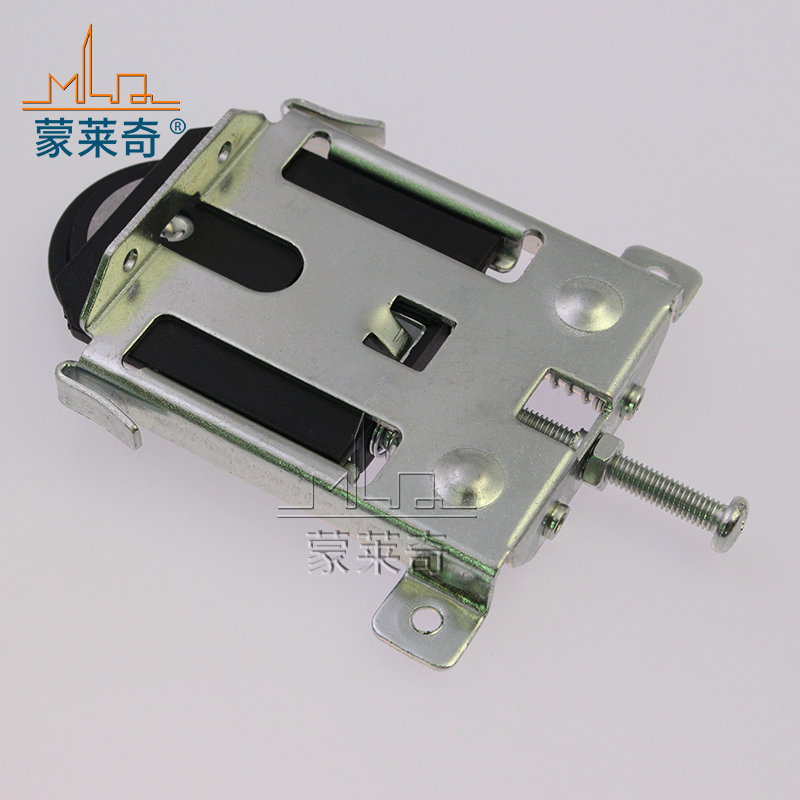 蒙莱奇衣柜移门滑轮 防脱轨w衣柜明轮衣柜隔断推拉门滚轮子 木门