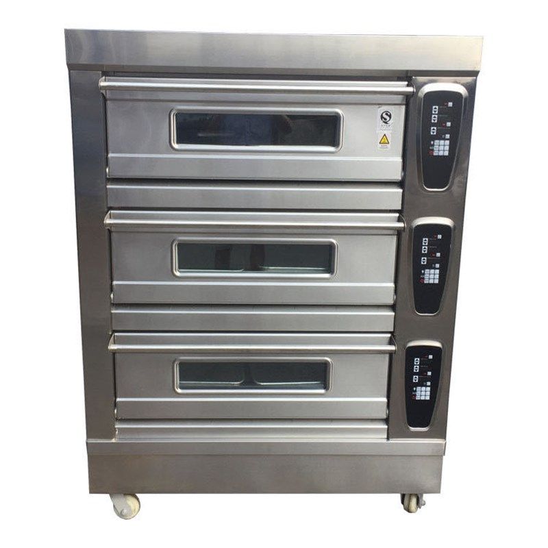 烤箱 商用双层四盘三层六盘九盘层炉平炉电脑版定时面包蛋糕烤..