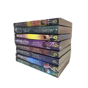 Artemis Fowl阿特米斯奇幻历险记8册英文科幻小说中学生课外读物