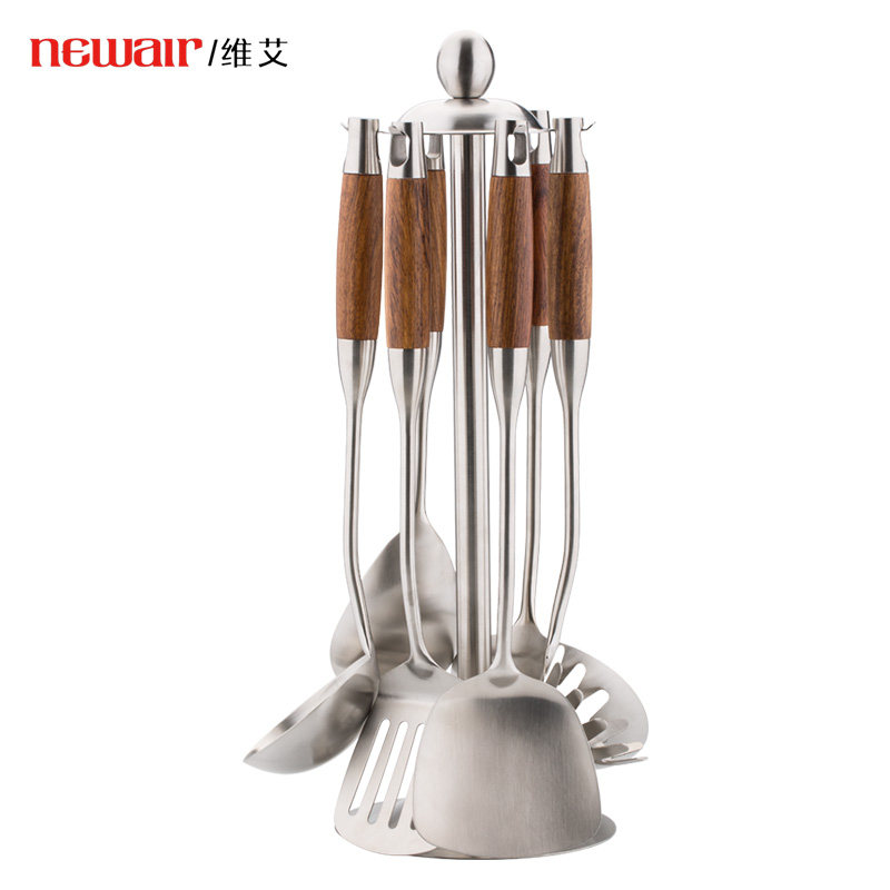 加厚304不锈钢锅铲套装全套厨房铲勺家用厨具汤勺炒勺炒菜铲子,厨房/烹饪用具,全套勺铲,淘宝优惠券,粉丝福利购,淘宝优惠卷