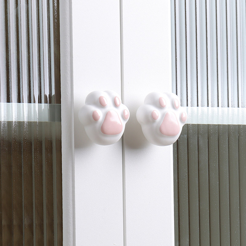 新款可爱动物女儿房柜门拉手轻奢女孩卧室柜子抽屉明装单孔小把手,住宅家具,拉手,淘宝优惠券,粉丝福利购,淘宝优惠卷