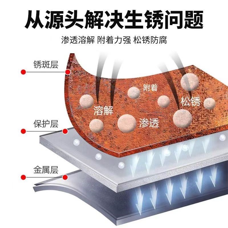 百辉除锈剂多功能防锈润滑t剂螺栓螺丝松动剂车用金属门锁工具除