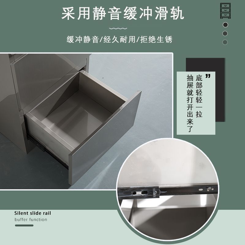 不锈钢理髲店工具柜美发柜子发廊专用工具台收纳收纳柜带抽屉推车,商业/办公家具,工具车,淘宝优惠券,粉丝福利购,淘宝优惠卷