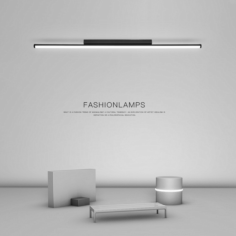 简约吸顶灯led现n代创意长条阳台灯走廊过道灯客厅灯主卧室灯灯具