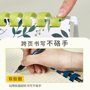 维克多利软胶圈笔记本活页夹A5/B52025新款记事本可爱随身手账本