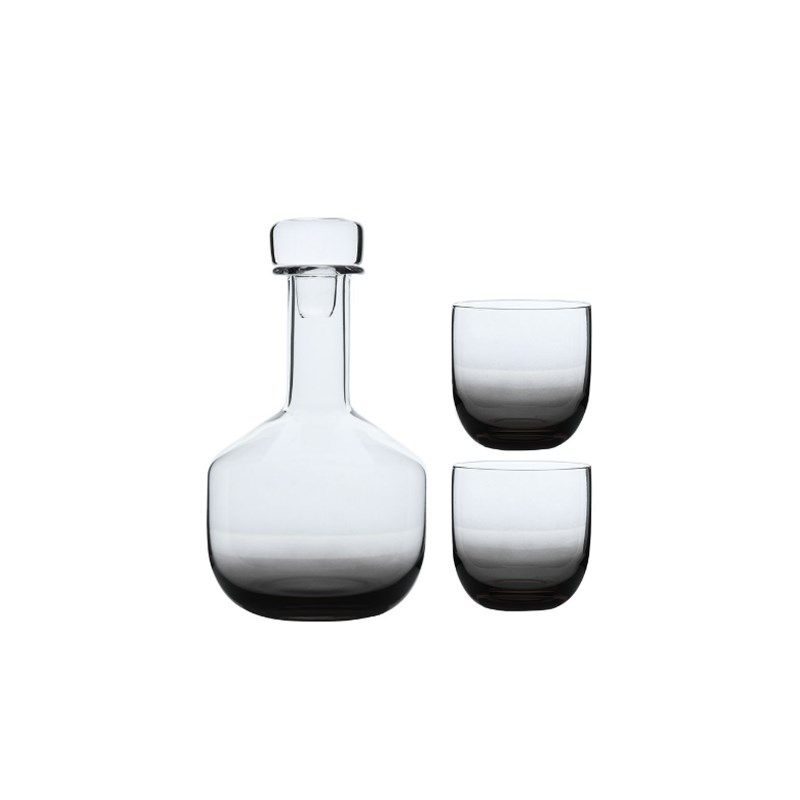 现代样板间吧台轻奢斜口玻璃酒具威士忌醒酒器售楼处书房酒柜摆件,家居饰品,装饰摆件,淘宝优惠券,粉丝福利购,淘宝优惠卷