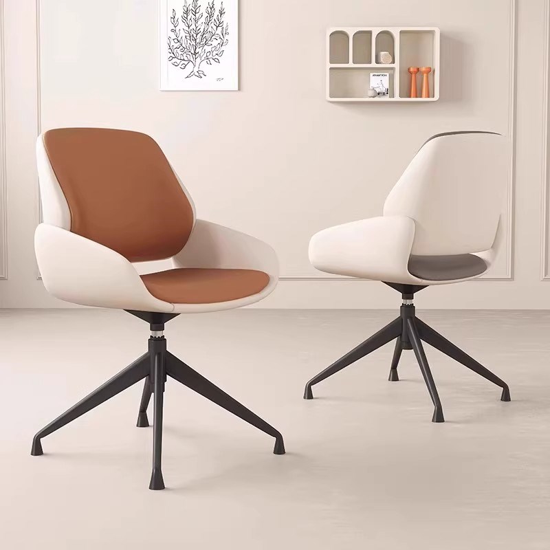 意式办公椅e子可升降旋转电脑椅家用休闲椅书房书桌椅现代轻奢椅