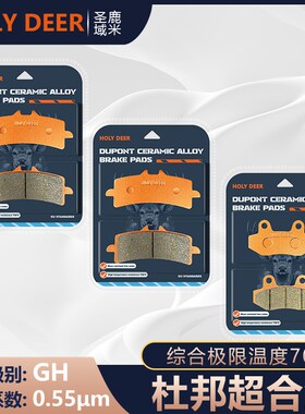 杜邦超合金刹车适用凯旋复古咖啡ThruxtonRS 865 1200碟刹皮配件