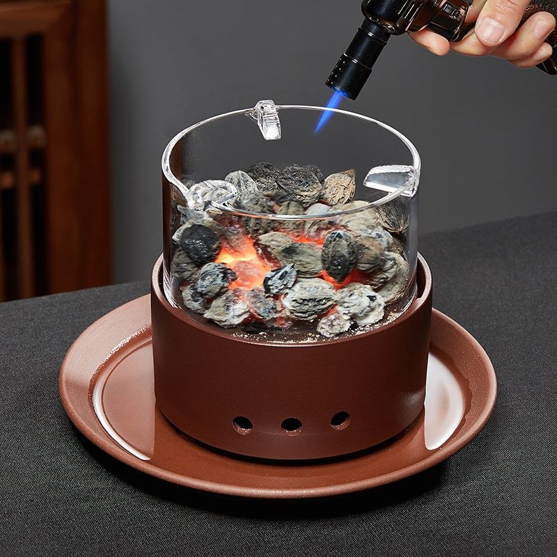 紫砂观火煮茶炉中式家用围炉室内风炉炭火小茶炉功夫茶具配件炭炉,餐饮具,煮茶炉,淘宝优惠券,粉丝福利购,淘宝优惠卷