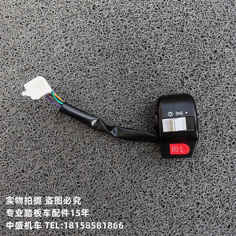 适用林海LH110T-8DV驰鬼火格z格FS娇格S7S9摩托车左右开关启动开