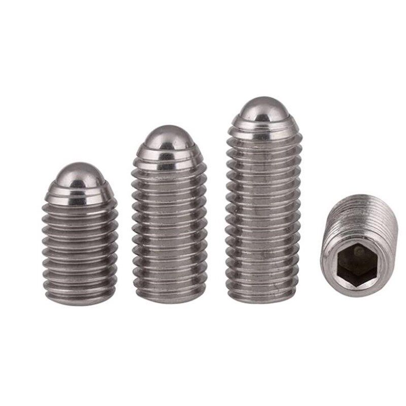 BSJF3/BPW3/4/5/6/8/10/12/16球头柱塞 不锈钢玻珠螺丝