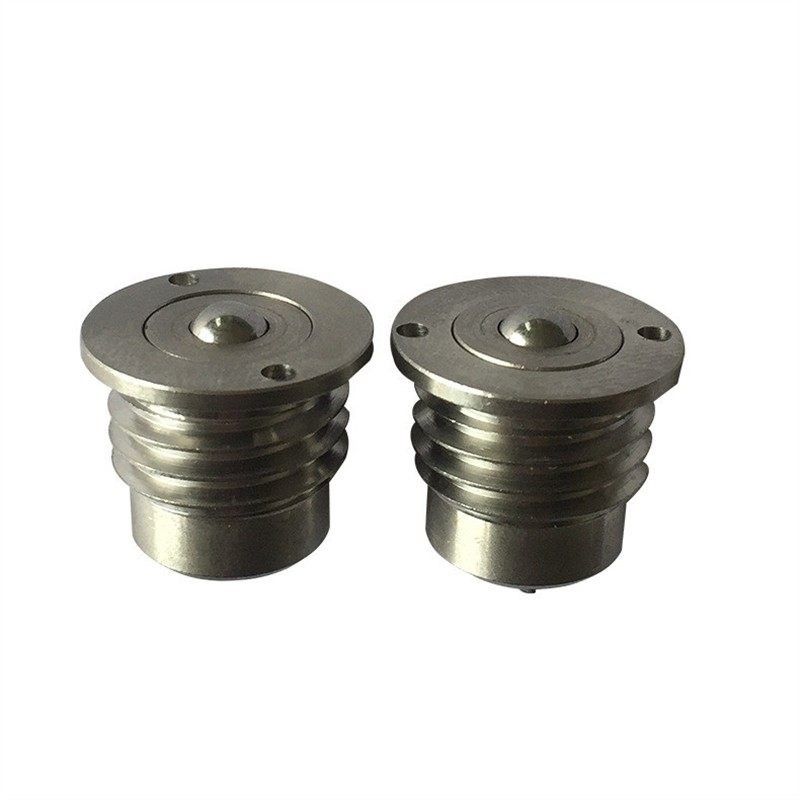 E钢珠22滚轮带柱塞BCHH50万向球QDF01/02牛眼珠BCHP18/BCHPT14