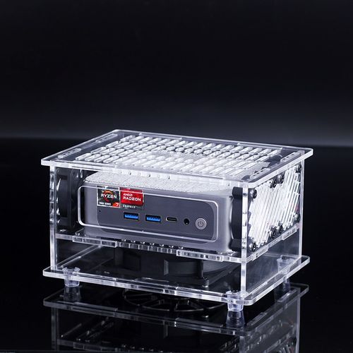 零刻GTR6 7AMD锐龙7840HS NUC11 PN51mini迷你电脑主机散热器风扇
