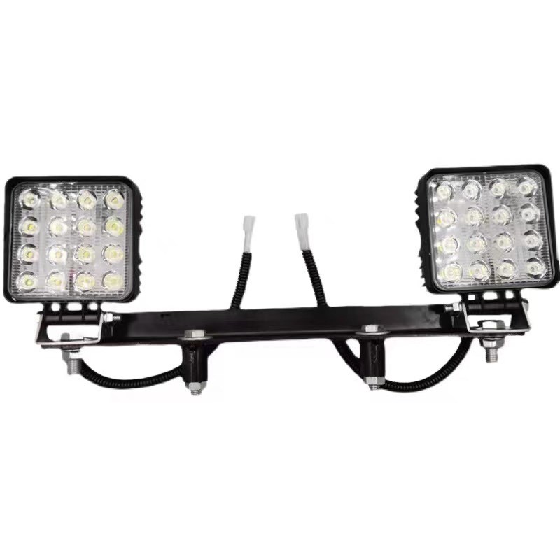 挖机小松大灯小松-7/-8MO专用支架大灯12vJ24v大臂灯驾驶室顶灯le