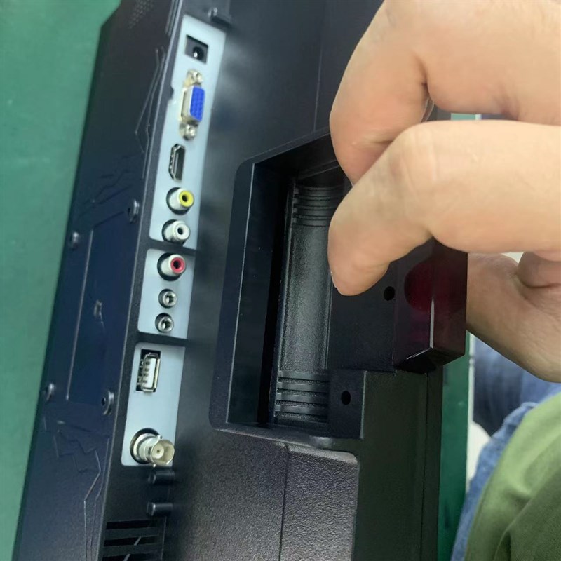 22寸监视器同轴BNC显m示器AV电视15 17 19 20 24 27监控高清方屏