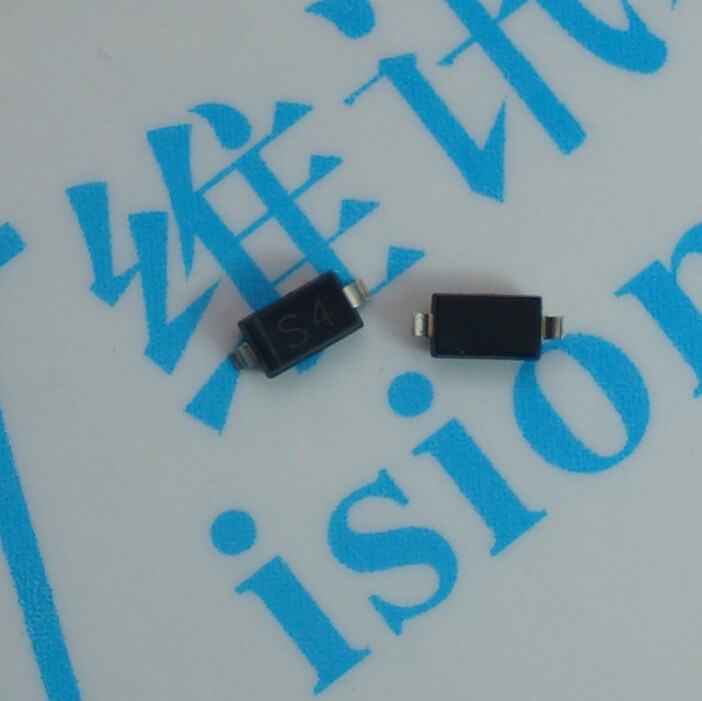 1N5819 S4 二极管 B5819W S4丝印 SOD12M3封装 1206体积 盘75元