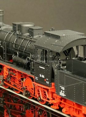 高档火车女侠模型德国TRIX 22903 BR56型蒸汽数码音效 德国DB三代