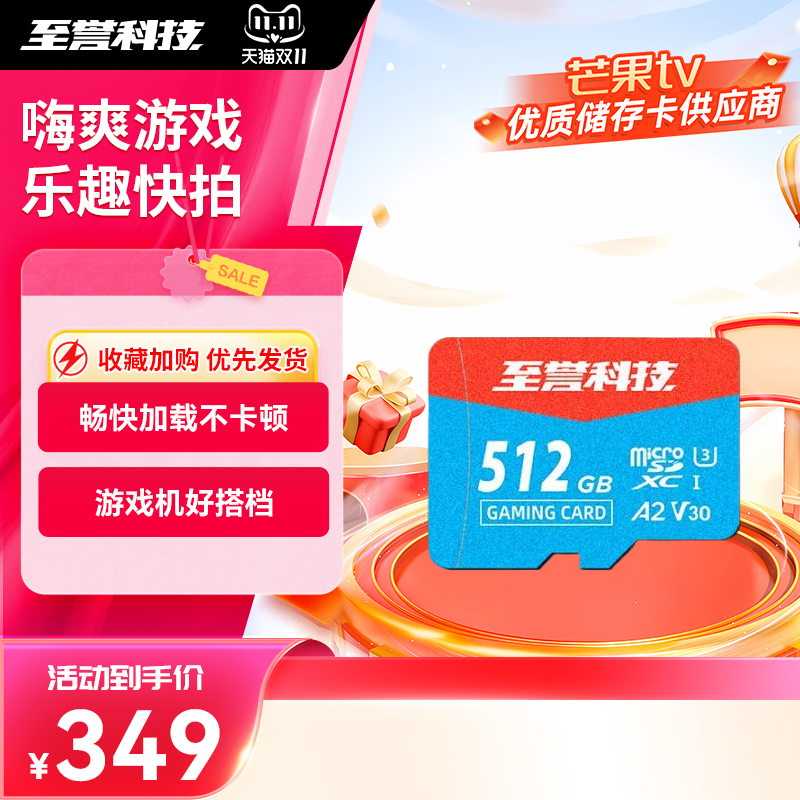 至誉科技microSD卡Switch存储卡