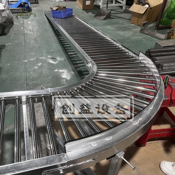 无动力滚筒输送机滑轮冻搬运品卸货饮料滑道卸货神器啤酒滑梯工具