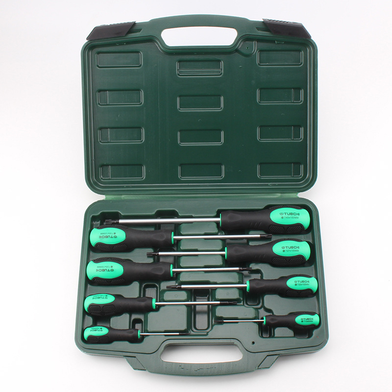 梅花螺丝刀T20T8T10T25T30T40星型带中孔米字 起子组套中空内六花