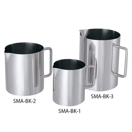 SUS316L 不锈钢烧杯 BK-SMA 1-5L NITTO KINZOKU 1-1906 62-1369
