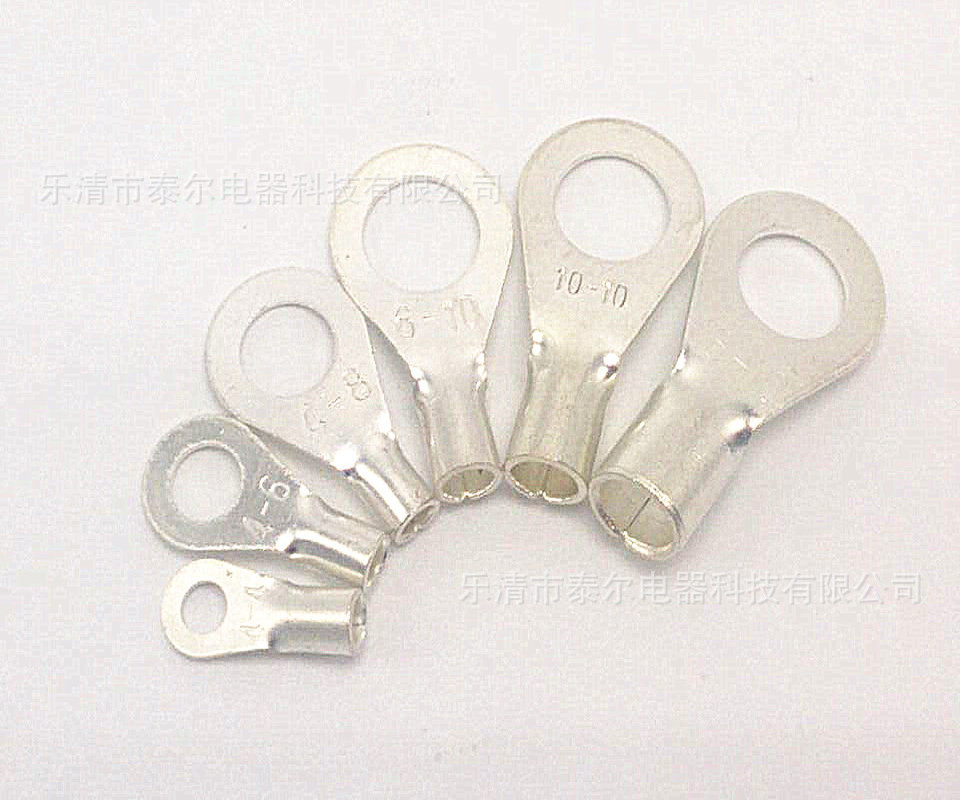 供应圆形裸端头OT系列/OT2.5-10接头 铜端子圆形接线头 镀银线耳