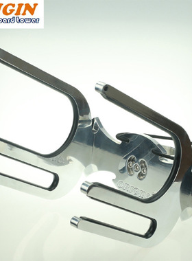 船舶游艇跪式滑水板和尾波滑水板双用铝制支架抛光OWT-WKII