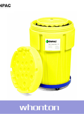 ENPAC 110加仑移动式废液收集桶8081-YE（内钢桶）