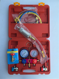 R134A R12R22 汽车空调加氟双表阀雪种表组冷媒表组 MG05