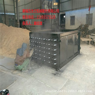 供应锅炉配件铸铁省煤器管组装生产厂家 山东永宁机械炉排